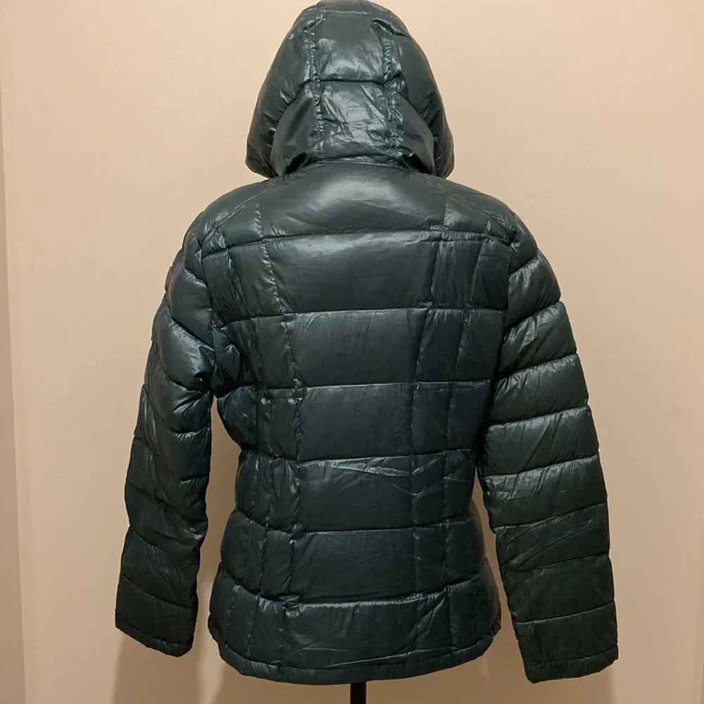 Calvin Klein Packable Lightweight premium down Emerald jacket. Sz PM